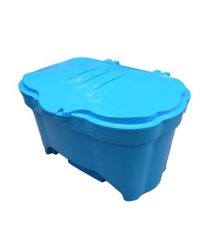 POJEMNIK NA PIACH/SÓL 400L NIEBIESKI
