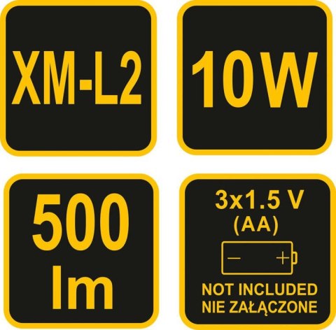 LATARKA XP-L2 CREE 10W 500LM