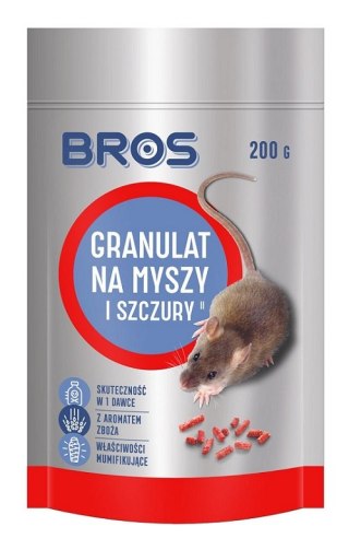 GRANULAT NA MYSZY I SZCZURY SASZETEKA 200G