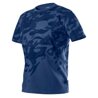 T-SHIRT ROBOCZY CAMO NAVY, ROZMIAR L