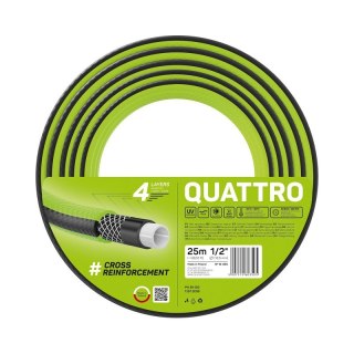 WĄŻ OGRODOWY QUATTRO 1/2'' 25M