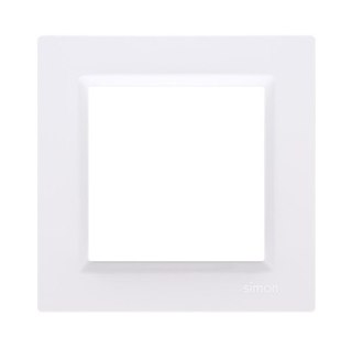 SIMON 10 RAMKA 1-KROTNA BIAŁA