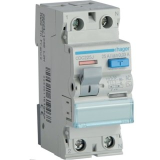 WYŁĄCZNIK RÓŻNICOWOPRĄDOWY 25A 30MA 2-POLOWY AC