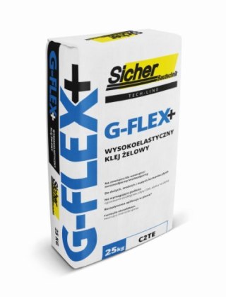 ŻELOWY KLEJ DO GLAZURY, TERAKOTY I GRESU G-FLEX+ C2TE