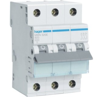 WYŁĄCZNIK NADPRĄDOWY 6KA 3-POLOWY B 20A