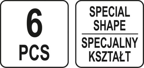 ZESTAW DO DEMONTAŻU USZCZELNIEŃ I ORINGÓW 6CZ.