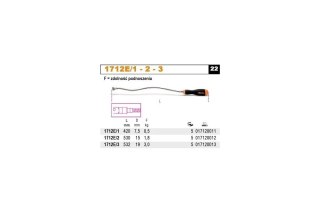 CHWYTAK MAGNETYCZNY GIĘTKI 420MM