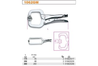 SZCZYPCE NASTAWNE SAMOBLOKUJĄCE TYP C 290MM