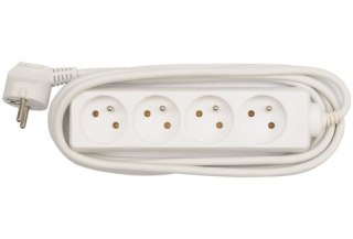 PRZEDŁUŻACZ ELEKTR./BIAŁY/ 5G Z/U 3M