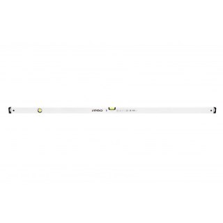 POZIOMICA BIAŁA WSKAŹNIK POZIOMU I PIONU SPADEK 2% 180 CM