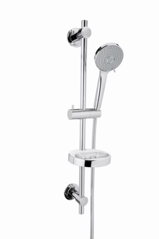 ZESTAW NATRYSKOWY NA DRĄŻKU Z PRZYSSAWKAMI MILOS 3F