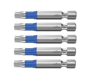 ZESTAW BITÓW T30*50MM. TORX, 1/4'' W KASECIE, 5 CZ.