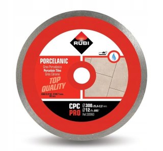 TARCZA DIAMENTOWA DO GRESU PORCELANOWEGO, OBRZEŻE CIĄGŁE CPC