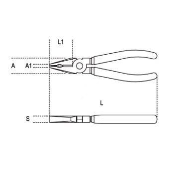SZCZYPCE UNIWERSALNE W. PRZ/BM 160MM