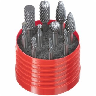 ZESTAW FREZÓW TRZPIEN. HSS, F10 S6 Z7 10SZT