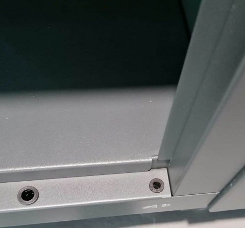 SZAFA 1 DRZWIOWA Z PÓŁKAMI C45PRO/AS1