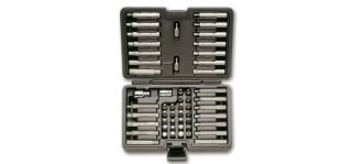 ZESTAW KOŃCÓWEK WKRĘTAKOWYCH + AKCESORIA 52CZ.