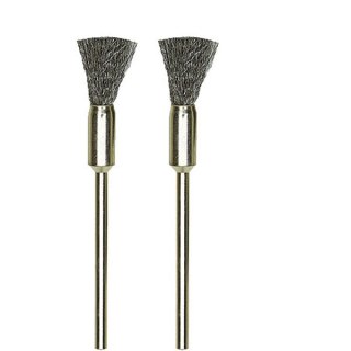 SZCZOTKI DRUCIANE 8MM PĘDZLOWE 2 SZT.