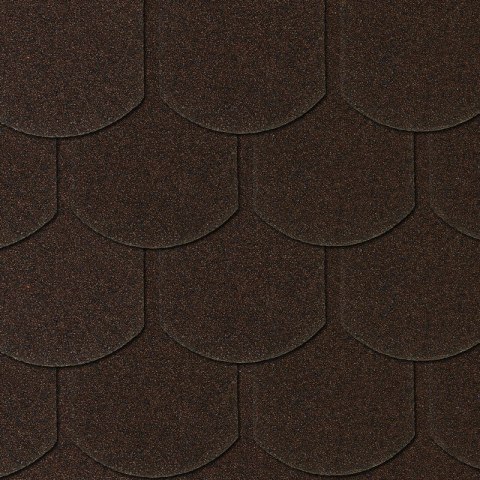 GONT KARPIÓWKA BRĄZ 1 SZT = 0,16M2, 1 OPK. = 3,85M2