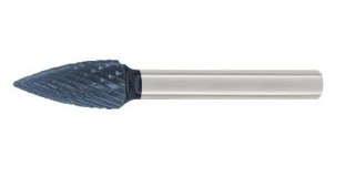 FREZ SPIEKOWY 'G' ŁUKOWY SZPICZASTY 1225.06 Z7 TIAIN STEEL