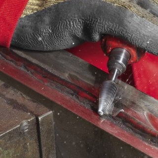 FREZ SPIEKOWY 'G' ŁUKOWY SZPICZASTY 1225.06 Z7 TIAIN STEEL