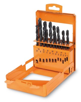 KOMPLET WIERTEŁ CYLINDRYCZNYCH 1-13*0.5MM, 25SZT.