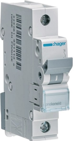 WYŁĄCZNIK NADPRĄDOWY 6KA 1-POLOWY B 25A