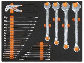 ZESTAW NARZĘDZI 30SZT W MIĘKKIM WKŁ.PROFILOWANYM