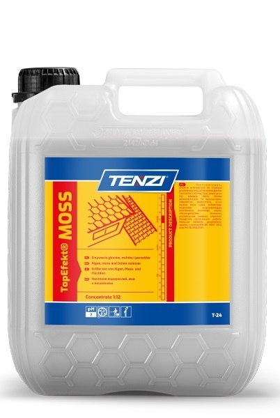 ŚRODEK DO USUWANIA MCHÓW,ZIELONYCH POROSTÓW TOPEFEKT MOSS 5L