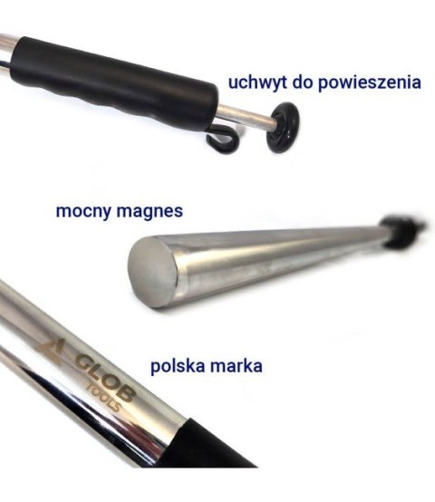 MAGNETYCZNY ZBIERACZ WIÓRÓW GLOB TOOLS 880MM