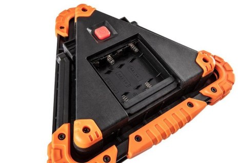 LAMPA BATERYJNA + TRÓJKĄT OSTRZEGAWCZY 2 W 1