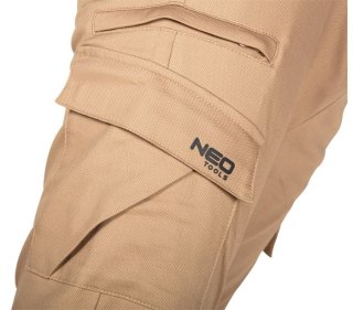 SPODNIE ROBOCZE OUTDOOR TYPU JOGGER BEŻOWE ROZMIAR L