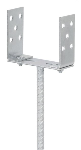 PODSTAWA SŁUPA REGULOWANA Z PRĘTEM 60-140