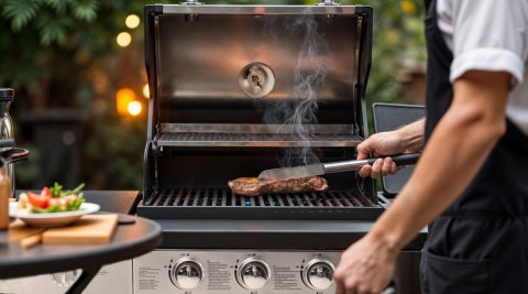 GRILL GAZOWY 3+1 STAL NIERD GAZOWY 3+1 STAL NIERDZEWNA 9,3KW