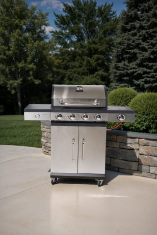 GRILL GAZOWY 4+1 STAL NIERDZEWNA 11,7KW