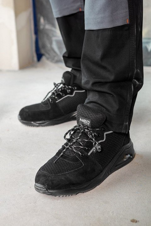 PÓŁBUTY ROBOCZE S1 SR STALOWY PODN.ODBLASKOWE ROZM.41