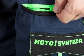 SPODNIE ROBOCZE MOTOSYNTEZA 100% BAWEŁNA RIP STOP ROZM. XL