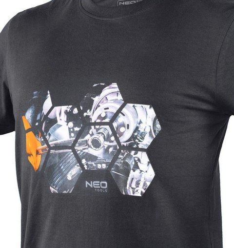 T-SHIRT Z NADRUKIEM WARSZTAT ROZMIAR M