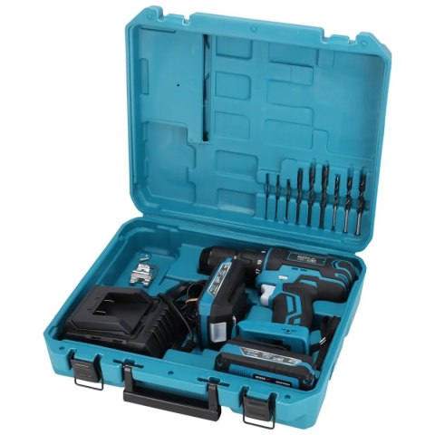 WIERTARKO-WKRĘTARKA AKUMULATOROWA 18V 2*2.0AH SAS+