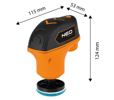 MINI URZĄDZENIE WIELOFUNKCYJNE/POLERKA 4V LI-ION USB-C