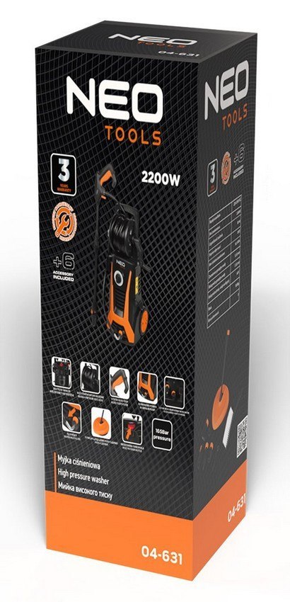 MYJKA CIŚNIENIOWA 2200W