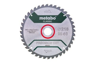 PIŁA TARCZOWA PRECISION CUT WOOD 216*30MM 40WZ