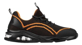 PÓŁBUTY ROBOCZE S1 SR STALOWY PODN.POMARAŃCZOWE ROZM.45