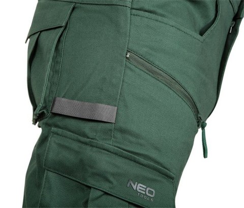 SPODNIE ROBOCZE OUTDOOR TYPU JOGGER ZIELONE ROZMIAR XL