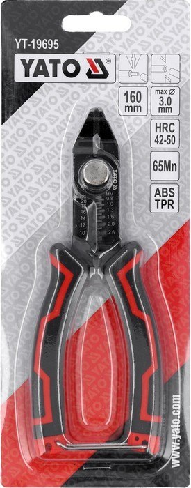 SZCZYPCE BOCZNE PRECYZYJNE 160MM