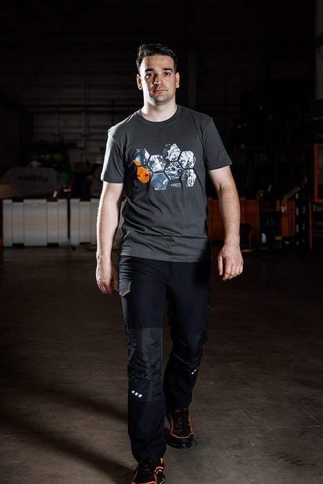 T-SHIRT Z NADRUKIEM WARSZTAT ROZMIAR XXL