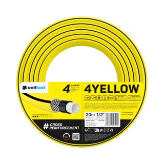 WĄŻ OGRODOWY 4 YELLOW 1/2'' 20MB