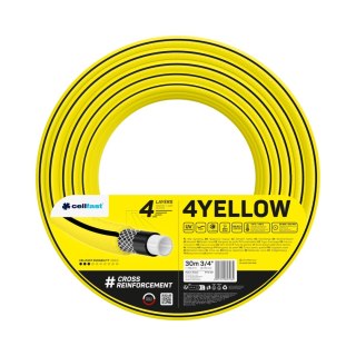 WĄŻ OGRODOWY 4 YELLOW 3/4'' 30MB