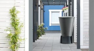 ZBIORNIK NA DESZCZÓWKĘ SMOOTH 210L - ANTRACYT