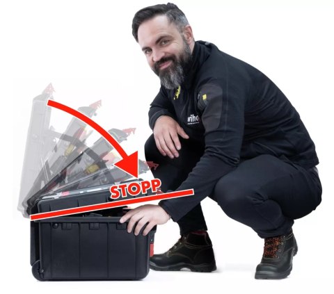 WALIZKA NARZĘDZIOWA DLA ELEKTRYKÓW XL 2 TROLLEY 60CZ.